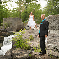 Mariage au Chute à Dufresnes