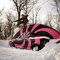 Snowboard Mont-Cascade
