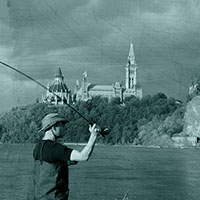 Peche devant le Parlement d'Ottawa